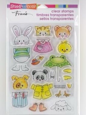 Stampendous SSC1240 Clear Stamps, Spring Short Stack